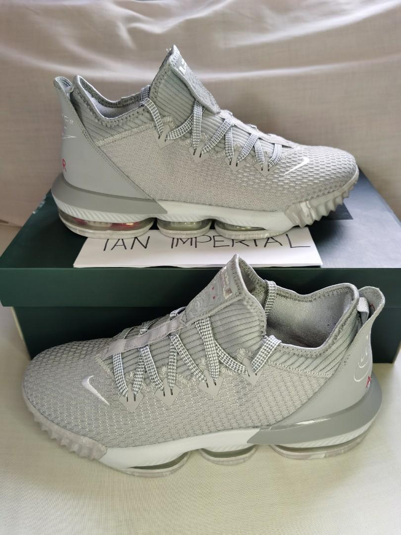 lebron 16 low gray