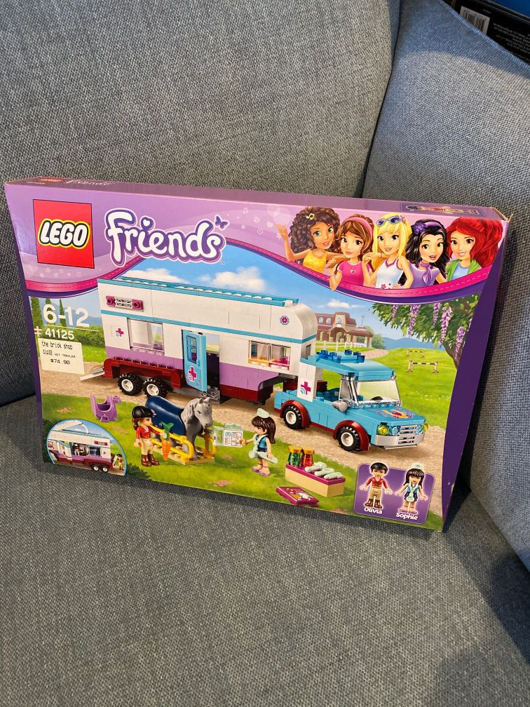 LEGO 41125 Horse Vet Trailer, Hobbies & Toys, Toys & Games on Carousell