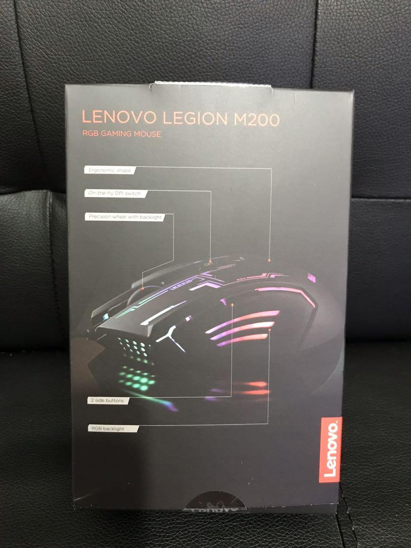 Lenovo Legion M200 RGB Gaming Mouse, 電腦＆科技, 手提電腦 - Carousell