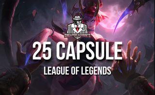 Level 30 League of Legends 25 Capsule Account