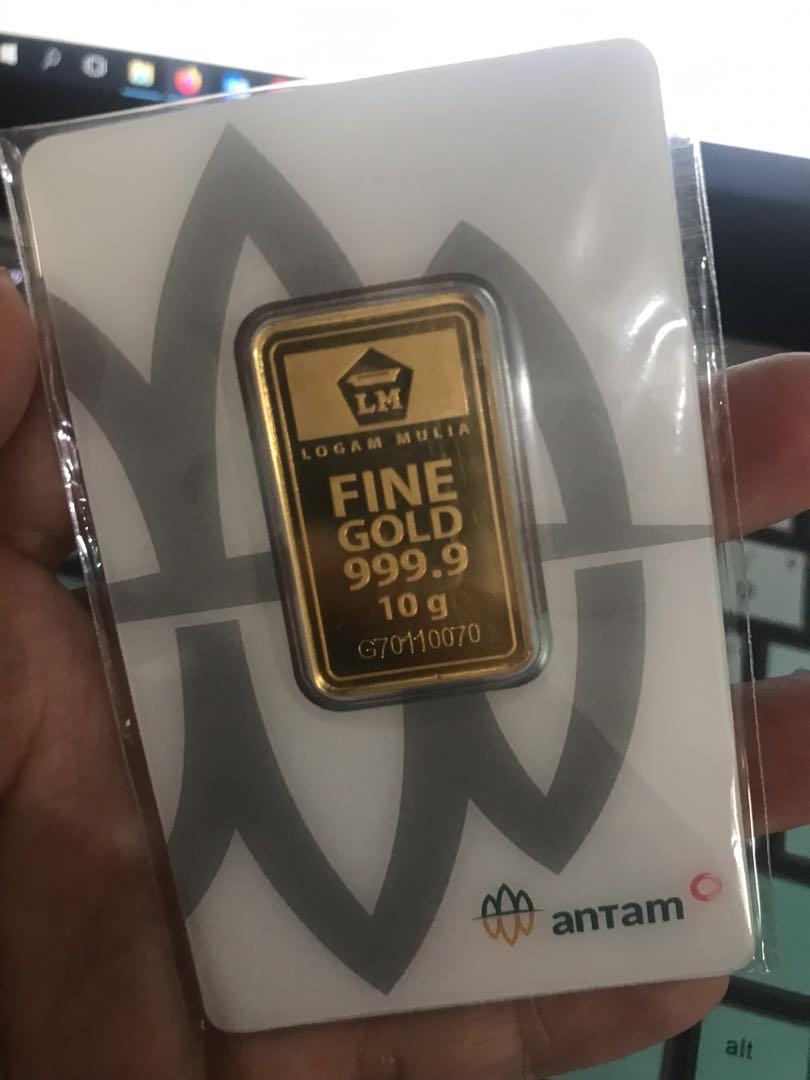 Logam Mulia Antam 10 Gram Redmark