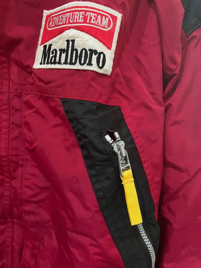 Marlboro Winter Jacket Limited Edition, Fesyen Pria, Pakaian , Baju