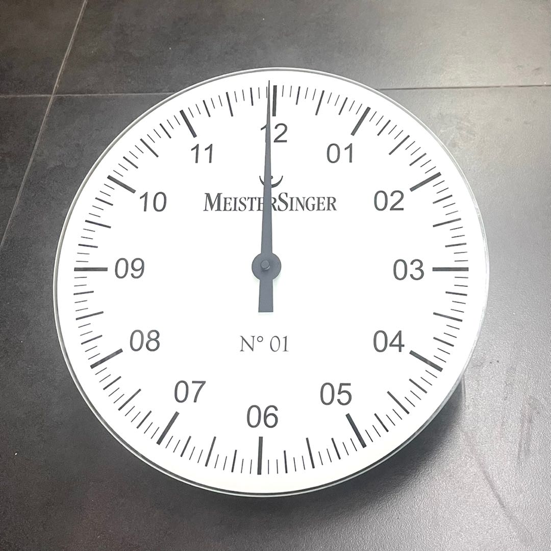 Meistersinger clock 2025