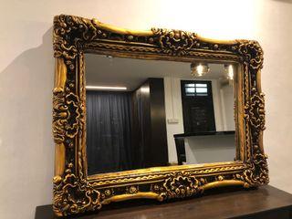 New Baroque Gold mirror