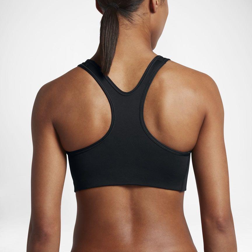 Nike - Black Swoosh Sports Bra