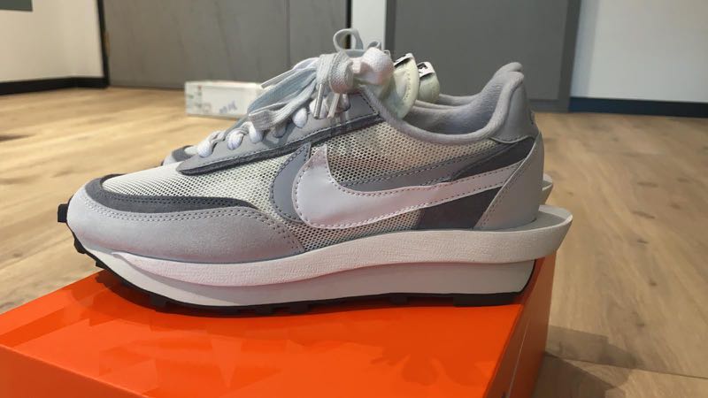 wolf grey sacai waffle