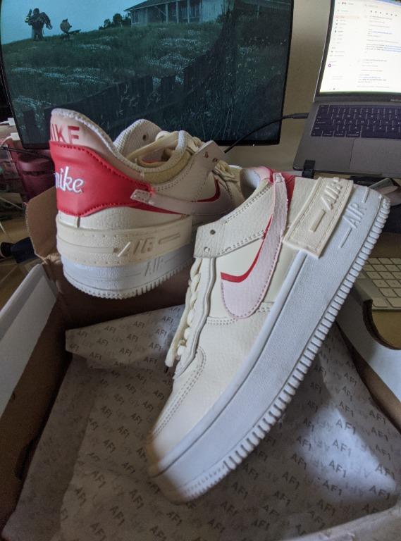 Nike air force 1 shadow phantom echo pink gym red shop