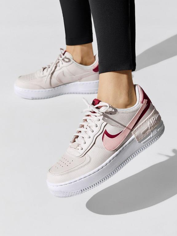Nike Women s Air Force 1 Shadow Phantom Echo Pink Red 2 Colorways AF1