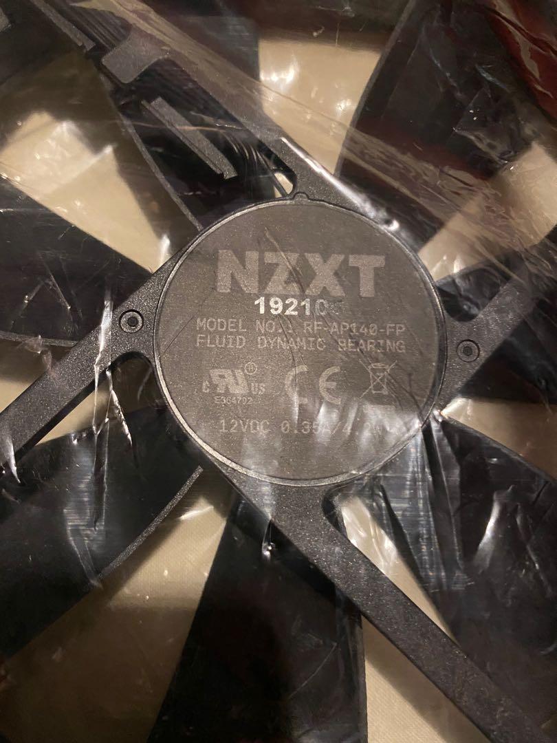 NZXT AER P RFAP140FP 140mm Winglet Designed Fan Blades Fluid Dynamic Bearings PWM