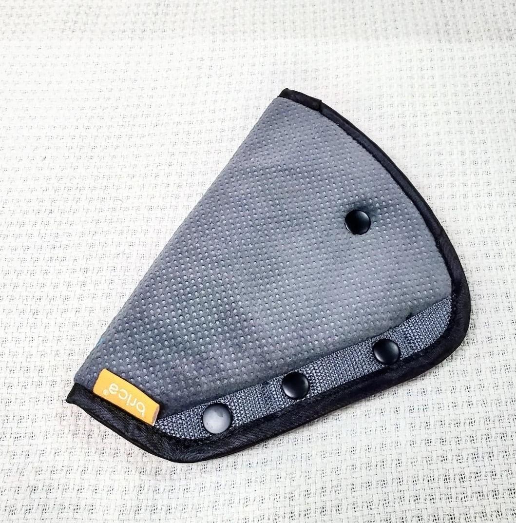 Brica seat belt adjuster clearance