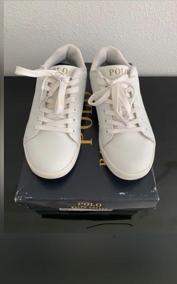 Ralph lauren discount white shoes womens