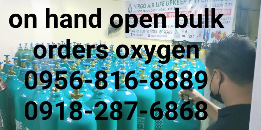 oxygen tank all sizes (Category: Medical Supplies & Tools) located in Pasig City. Submitted by gigas0811 (Listing ID 1108662287, Image 1). Description: VIRGO AIR QC #217 sitio blaud congresional ext ave brgy. culiat quezon city PIN virgo air opkeep enterprises.