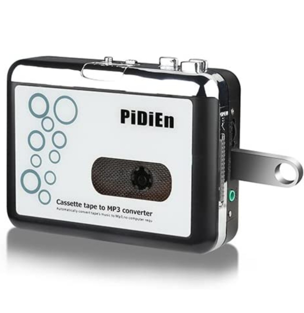 Pidien Cassette tape to MP3 Converter, Audio, Portable Music Players on