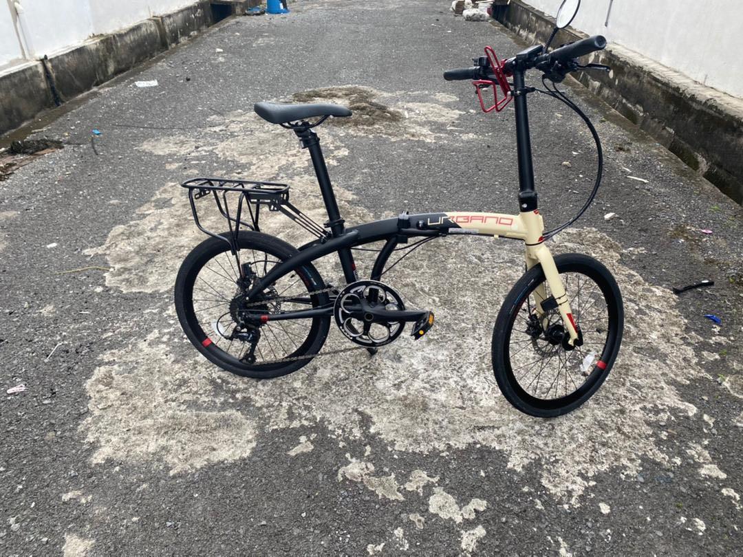Polygon urbano 5.0 folding bike sale