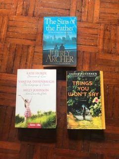 Preloved Jeffrey Archer Novels 