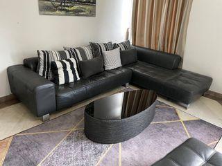 Must Sell - Leather Sofa 8 Seater