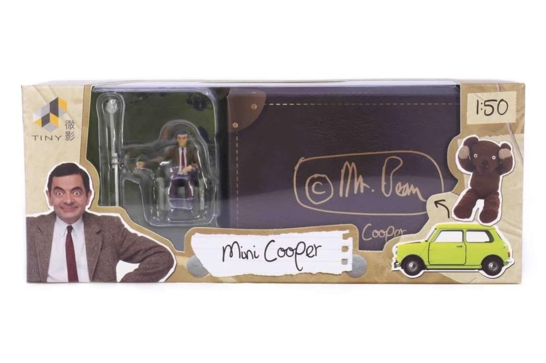 Tiny City 1/50 HK 微影 Hong Kong Mr. Bean Mini Cooper Diecast