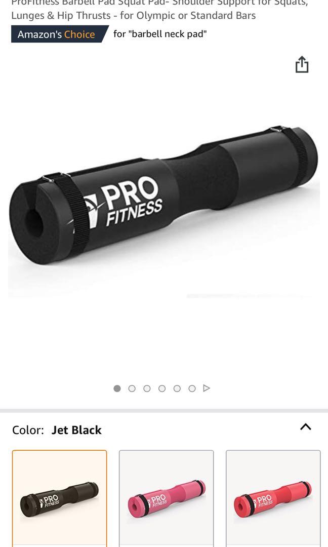 Pro Fitness Barbell Pad Sports Equipment Exercise Fitness