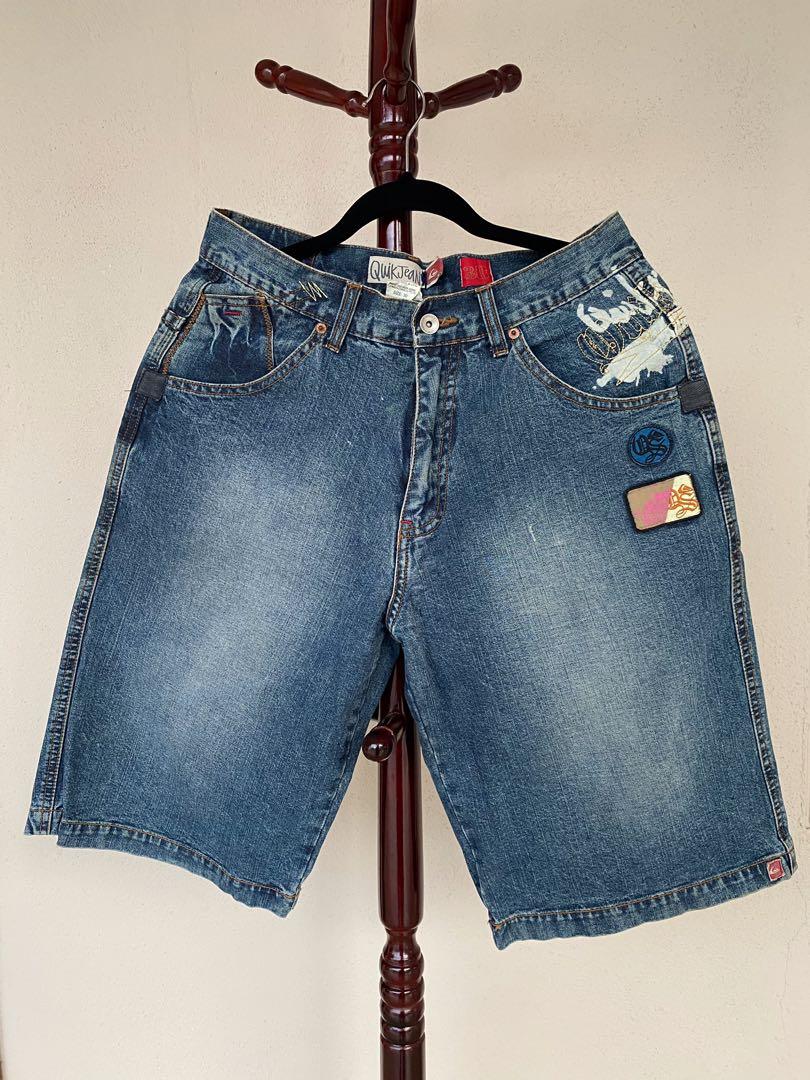 1010New Quiksilver ~ Denim Shorts, Men's Fashion, Bottoms, Shorts on  Carousell