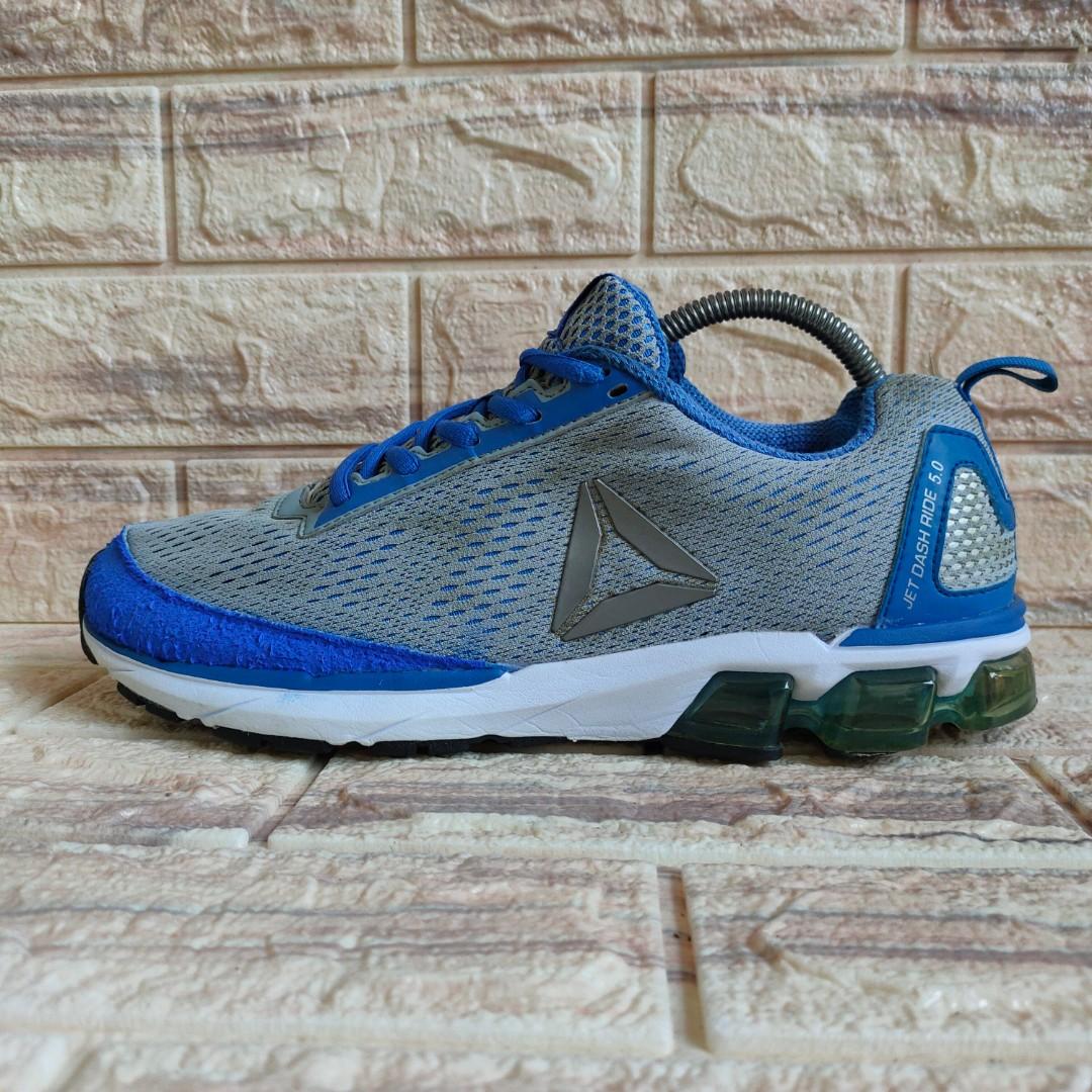 Reebok Jet Dash Ride 5.0 Sepatu Second Original Fesyen Pria Sepatu Sneakers di Carousell