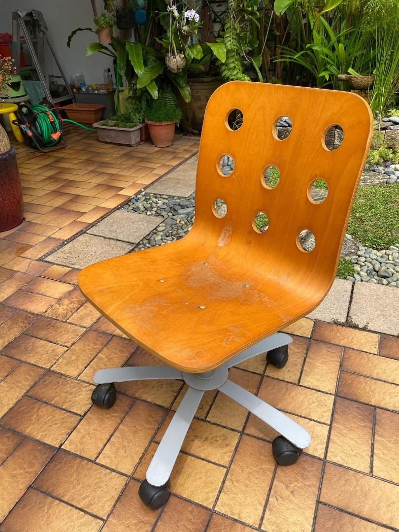 Retro Ikea Jules Swivel Chair Furniture Home Living Furniture