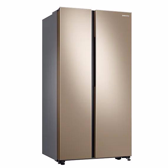 Samsung RS62R5006F8/SS SpaceMax™ Side by Side Refrigerator (647L) 3 Ticks, TV & Home