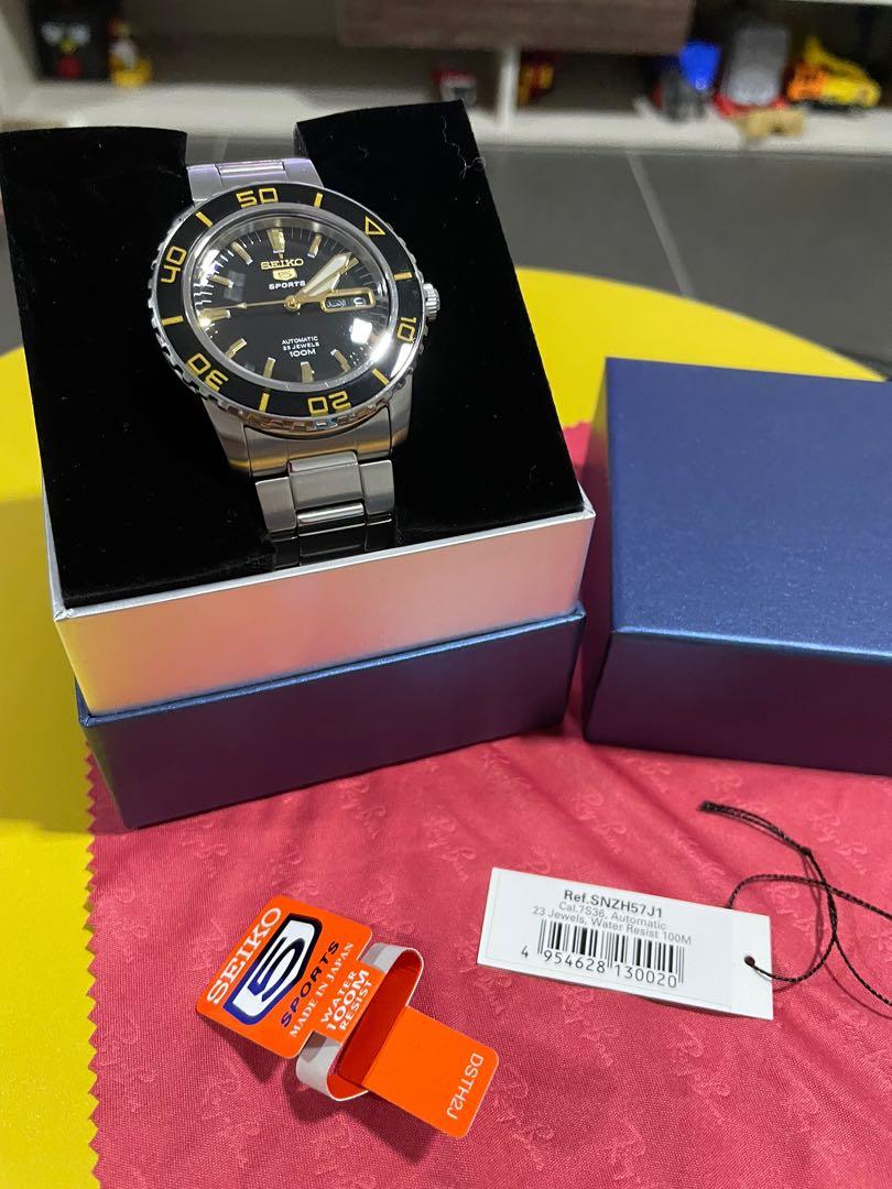 Seiko fifty five fathoms gold top