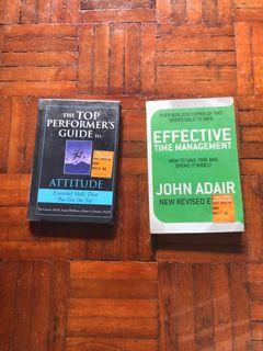 Self Help Books - Top Performer’s Guide to Attitude & Effective Time Management