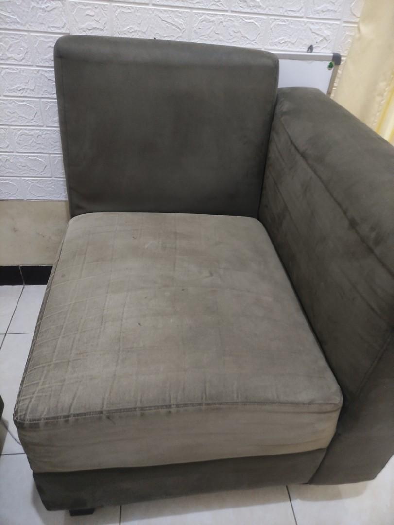 Sofa kursi bangku tamu single bekas murah