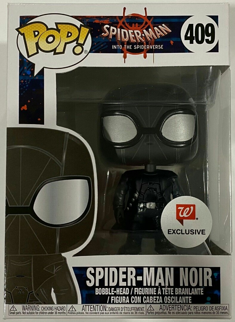 Funko Spider-Man Noir #409 (Spider-Man: Into The Spider-Verse) POP! Marvel