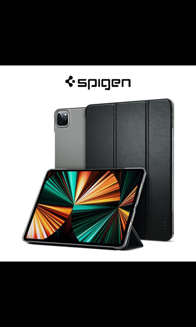 Spigen Ipad Pro 12.9”(2021) Case, Mobile Phones & Gadgets, Mobile & Gadget Accessories, Cases