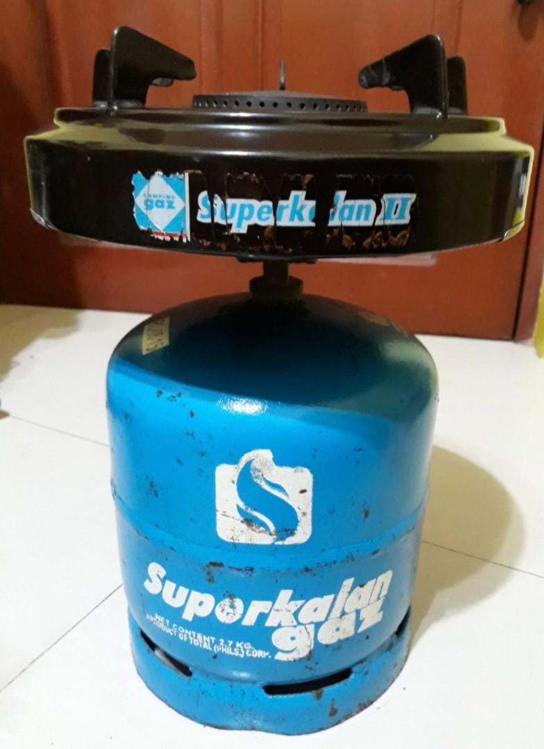 Superkalan LPG (Category: Cookers) located in Quezon City. Submitted by lajean (Listing ID 1108655022, Image 1). Description: Superkalan LPG (Single burner stove) Complete set with Tank Used but in good condition No reservation, first to pay policy Pick up for testing and satisfaction Shipping fee at buyer's expense.