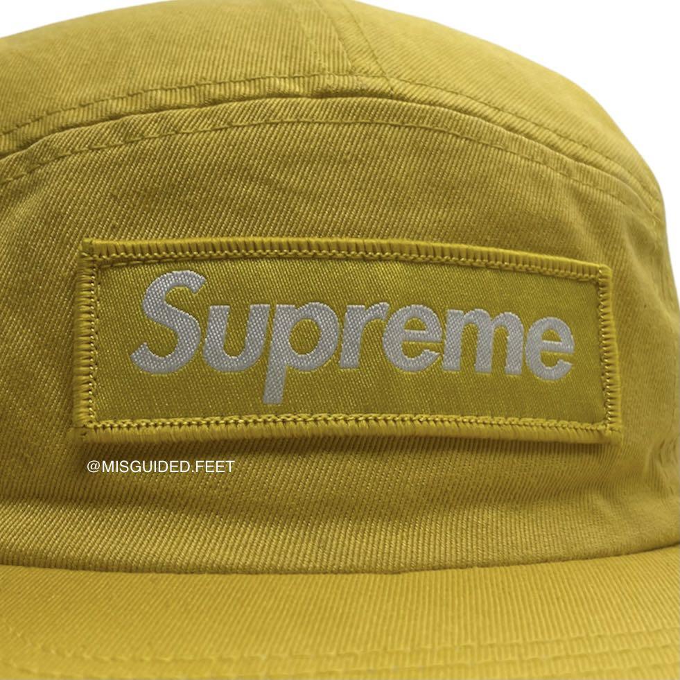 Supreme washed chino twill camp cap fw18 hotsell