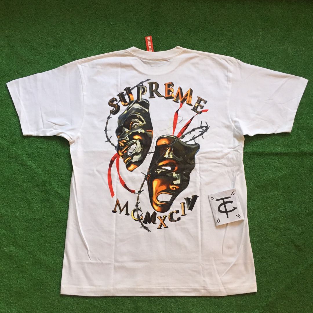 Supreme Laugh Now Tee white SS20, Men's 