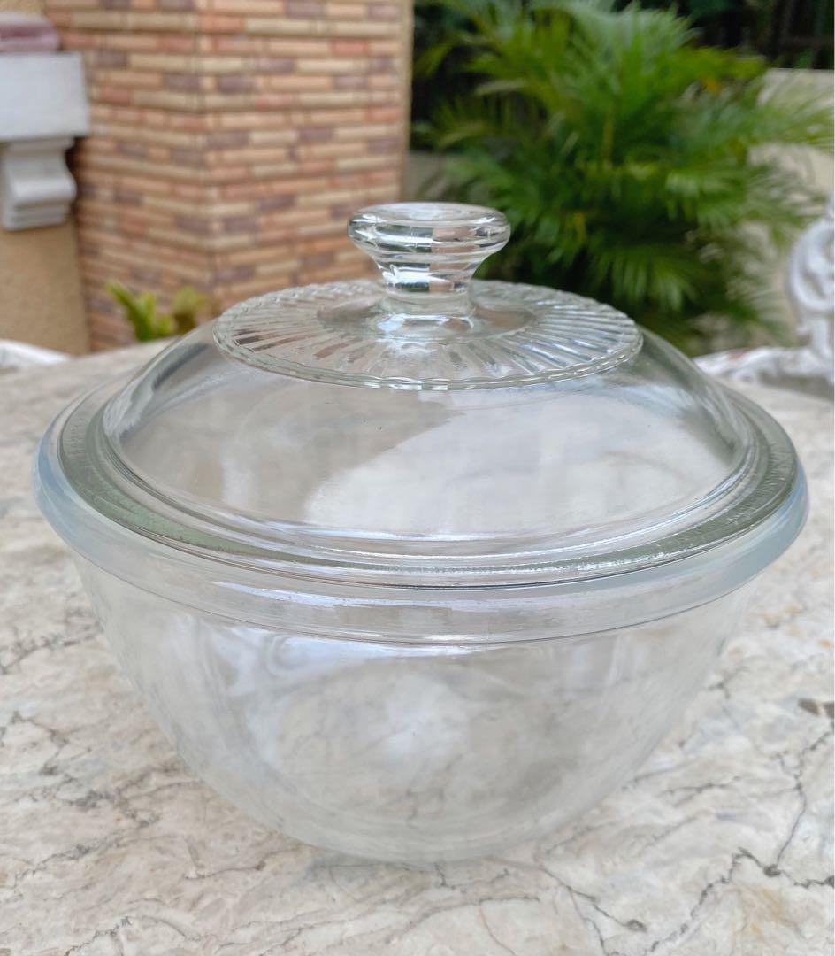TAIREX Round glass canister (Category: Food Organization & Storage) located in Quezon City. Submitted by featherdarling (Listing ID 1108554377, Image 1). Description: .