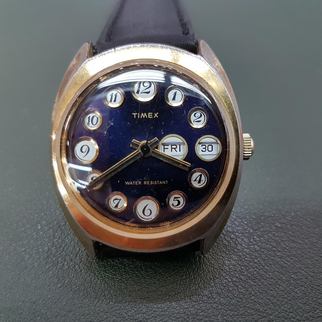 Timex telephone dial watch discount