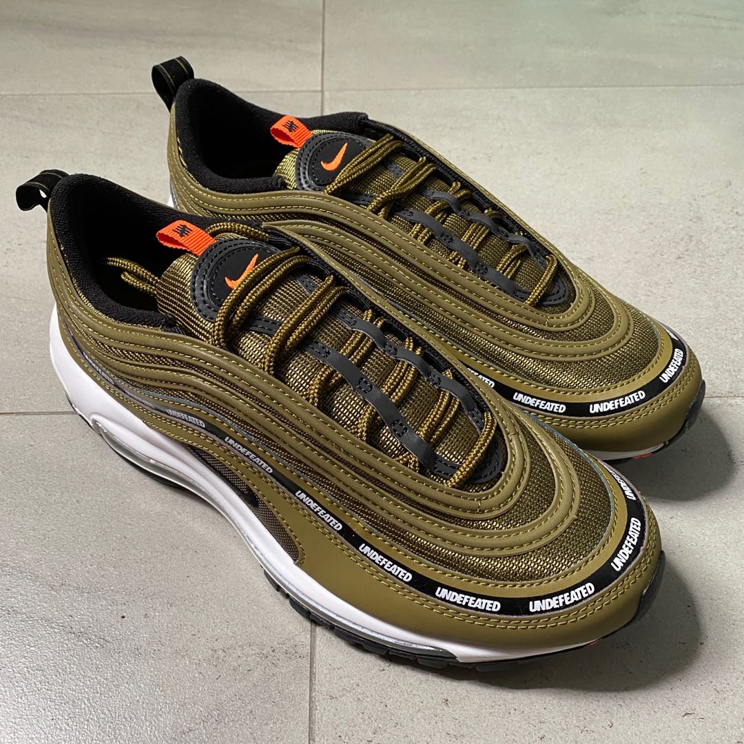 Undefeated Nike Air Max 97 Militia Green Men s Fashion Footwear Sneakers on Carousell
