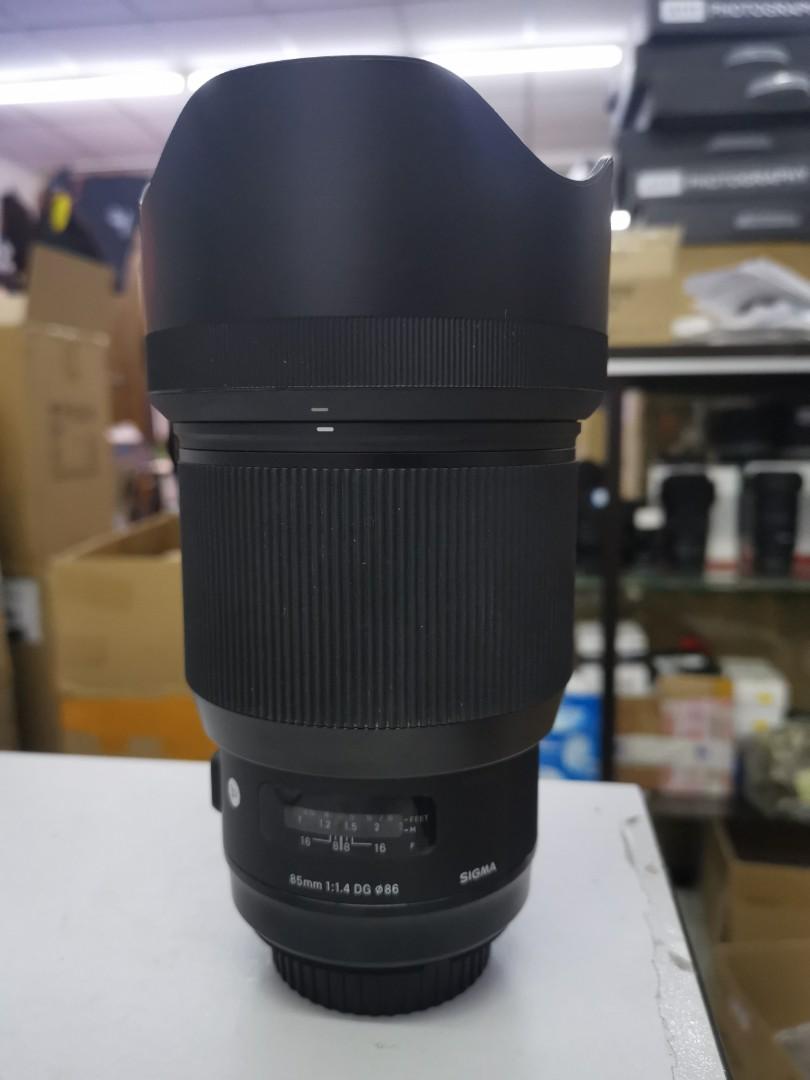 85mm 1.4 used