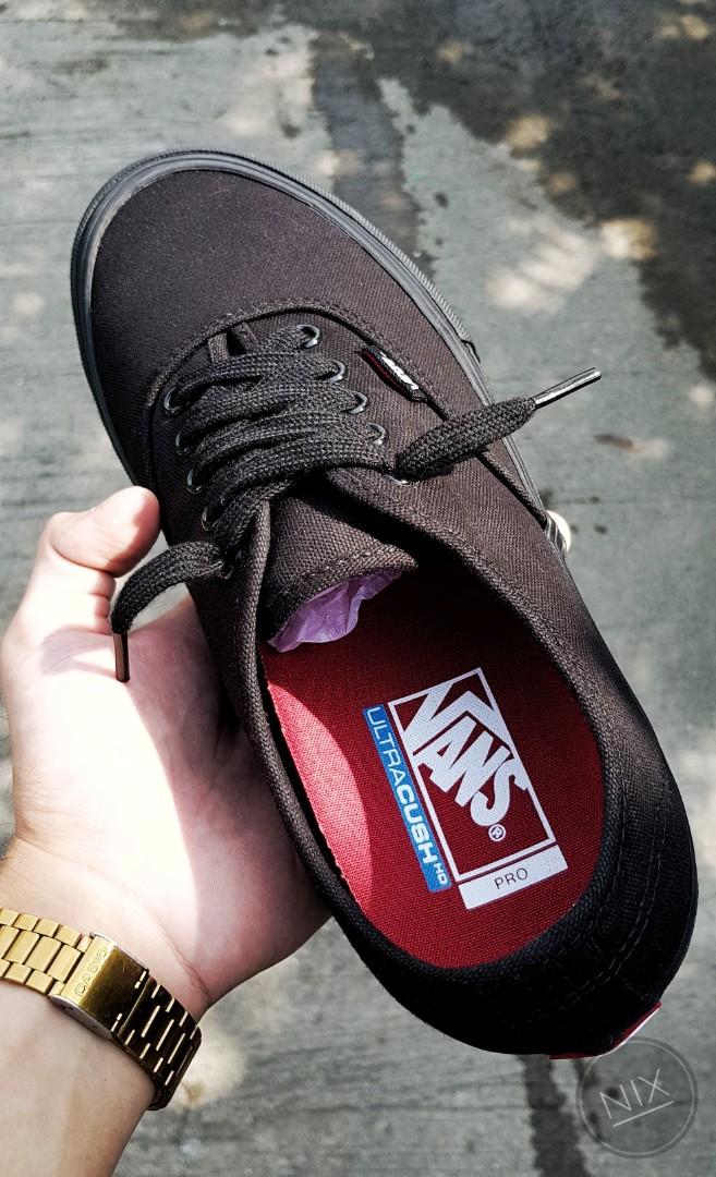 vans authentic pro triple black