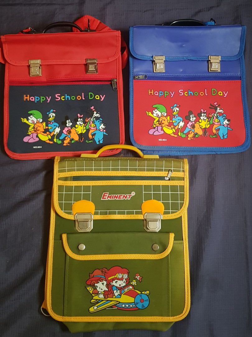 Vintage Brand New School bag Hobbies Toys Memorabilia
