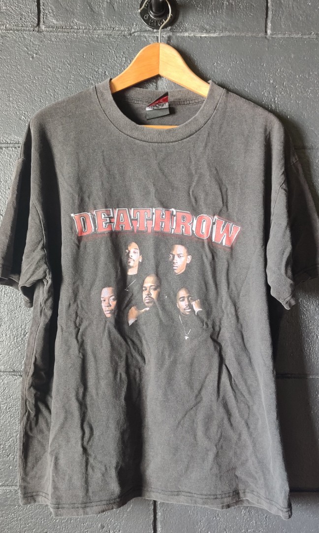 Vintage Deathrow Records Shirt, Men's 