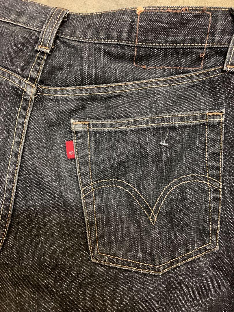 levis 514 raw denim