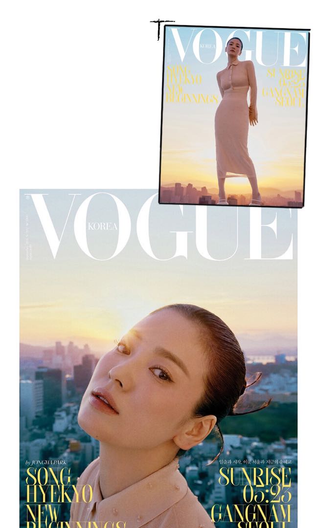 So Stunning! Song Hye-kyo For Vogue Korea's September Issue Is A Real  Vision