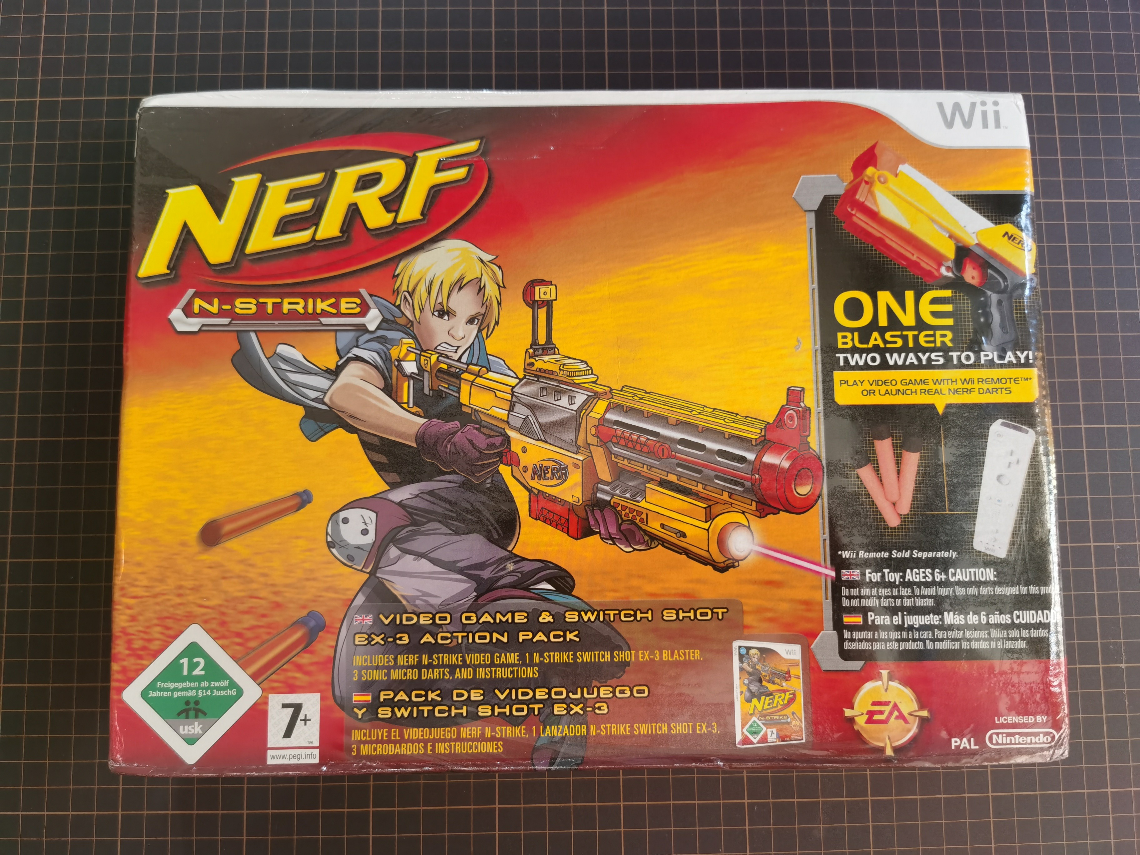 Wii NERF NStrike 槍連遊戲, 電子遊戲, 電子遊戲機, Nintendo 任天堂 Carousell