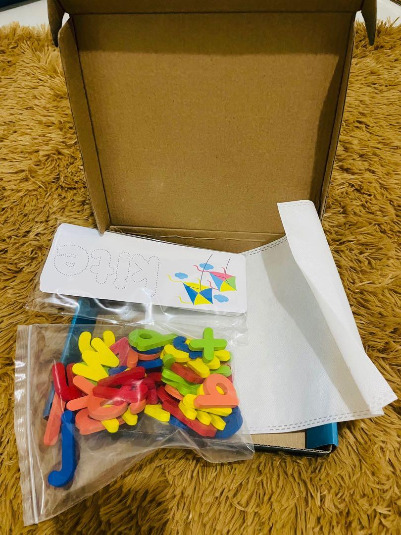 Wooden Spelling Game, Hobbies & Toys, Toys & Games on Carousell