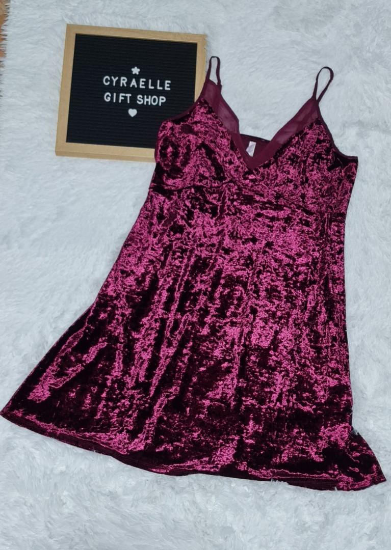 Xhilaration velvet dress top