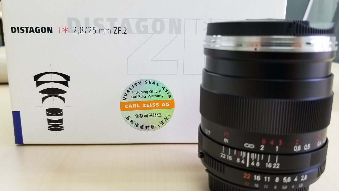 登場! CARL ZEISS DISTAGON. 2.8 25mm T✴︎ i9tmg.com.br