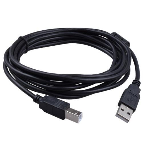 10m Printer Cable for Canon Epson HP Printer (Category: Cables & Adaptors) located in Manila. Submitted by sdfsolutions (Listing ID 1108890915, Image 1). Description: Durable and flexible PVC jacket & corrosion-resistant connector ensures a secure fit & easy cable handling. Foil braid shielding makes this resilient cable long-term use without noise or signal loss & It protects against RF/EM interference, keeping a clear signal with little bandwid
