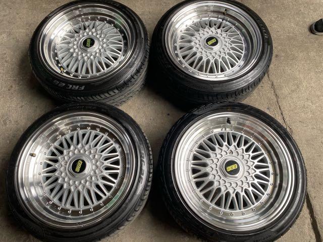 BBS LM LMP067 17インチ PCD114.3 5穴 7J オフセット+42 4