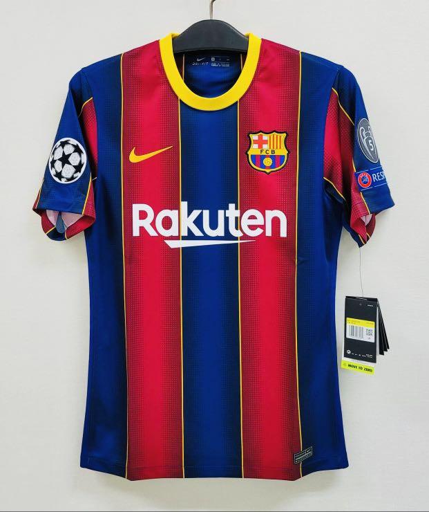 20/21 Barcelona Ucl Home Kit Messi 10 (BNWT), Men's Fashion, Bottoms